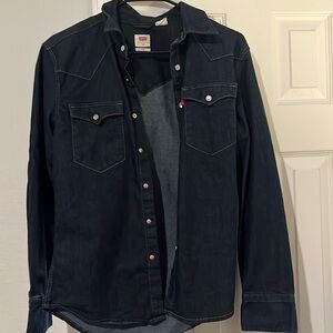 Levi’s slim fit Jean jacket SMALL